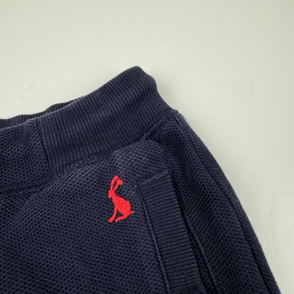 Joules Navy Textured Pants, Size 4 - Picture 2 of 5